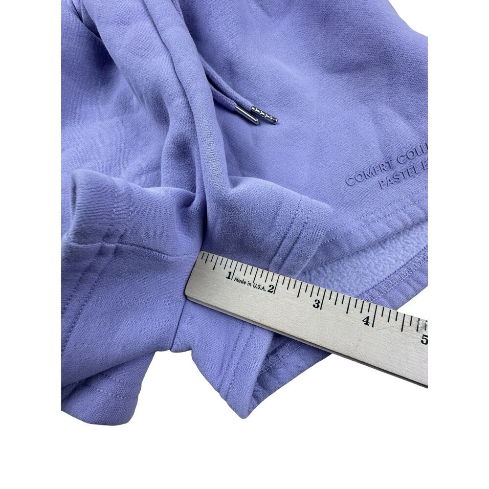 Comfrt Comfort Collection Pastel Edit Fleece Shorts Lavender Drawstring XS - Picture 5 of 10